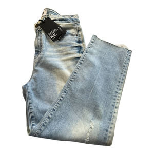 PAIGE Hoxton Straight Raw Crop Pasadena W/ Wash Crease size 29- NWT-  MSRP $249